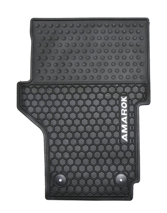 All Weather Rubber Car Floor Mats Fit VW Amarok 2011-2023 Volkswagen