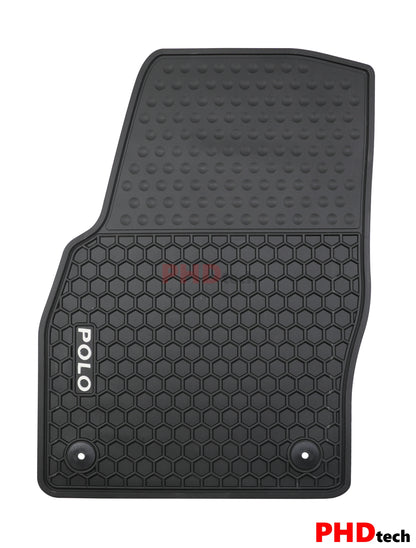 All Weather Rubber Car Floor Mats fit VW Polo 2018~Onwards