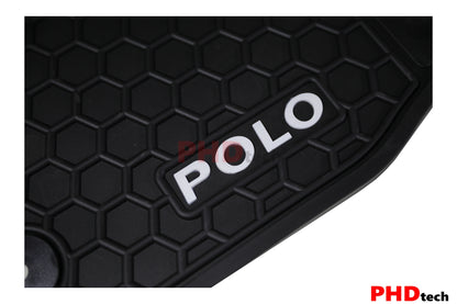 All Weather Rubber Car Floor Mats fit VW Polo 2018~Onwards