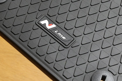 All Weather Rubber Car Floor Mats Fit Hyundai Hatchback i30 N N-Line PD 2017-ONWARD
