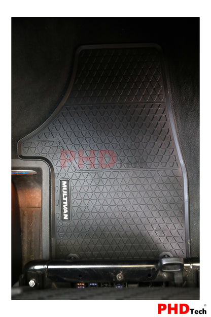 All Weather Rubber Car Floor Mats Fit VW Multivan T6 2016-2021