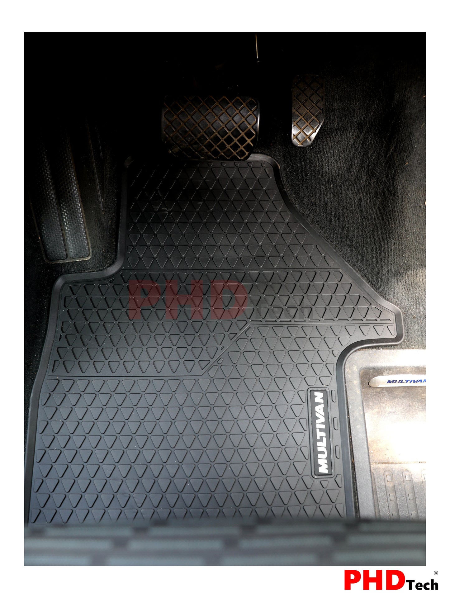 All Weather Rubber Car Floor Mats Fit VW Multivan T6 2016-2021