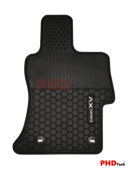 All Weather Rubber Car Floor Mats fit Subaru XV SubaruXV 2017-2022