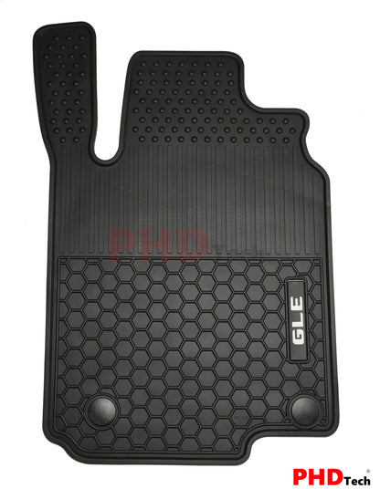 Quality All Weather Rubber Car Floor Mats Fit Mercedes Benz GLE W166 2012~2019