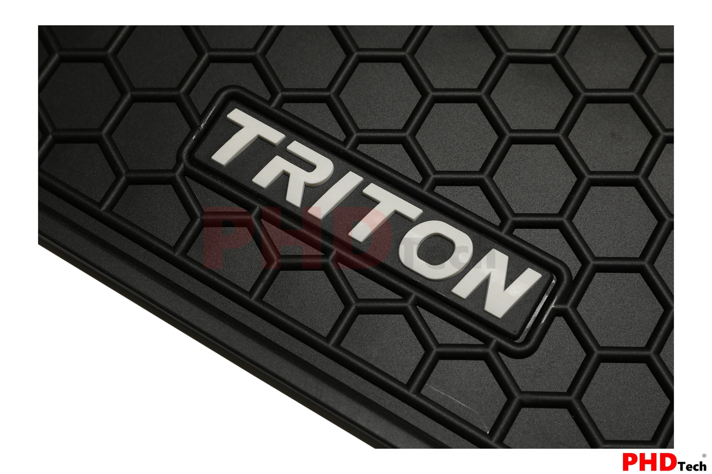 All Weather Rubber Car Floor Mats fit MITSUBISHI Triton MQ/MR Dual Cab 2015-2023