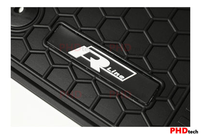 All Weather Rubber Car Floor Mats fit VW Polo R-Line 2018~Onwards