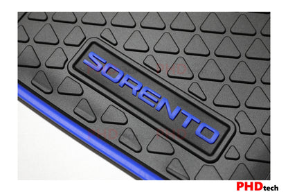 All Weather Rubber Car Floor Mats Fit Kia Sorento UM 2015 - 2020