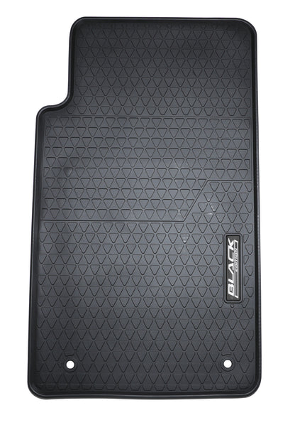 Quality All Weather Rubber Floor Mats fit Holden Commodore VF Series 1 & 2 Black Edition