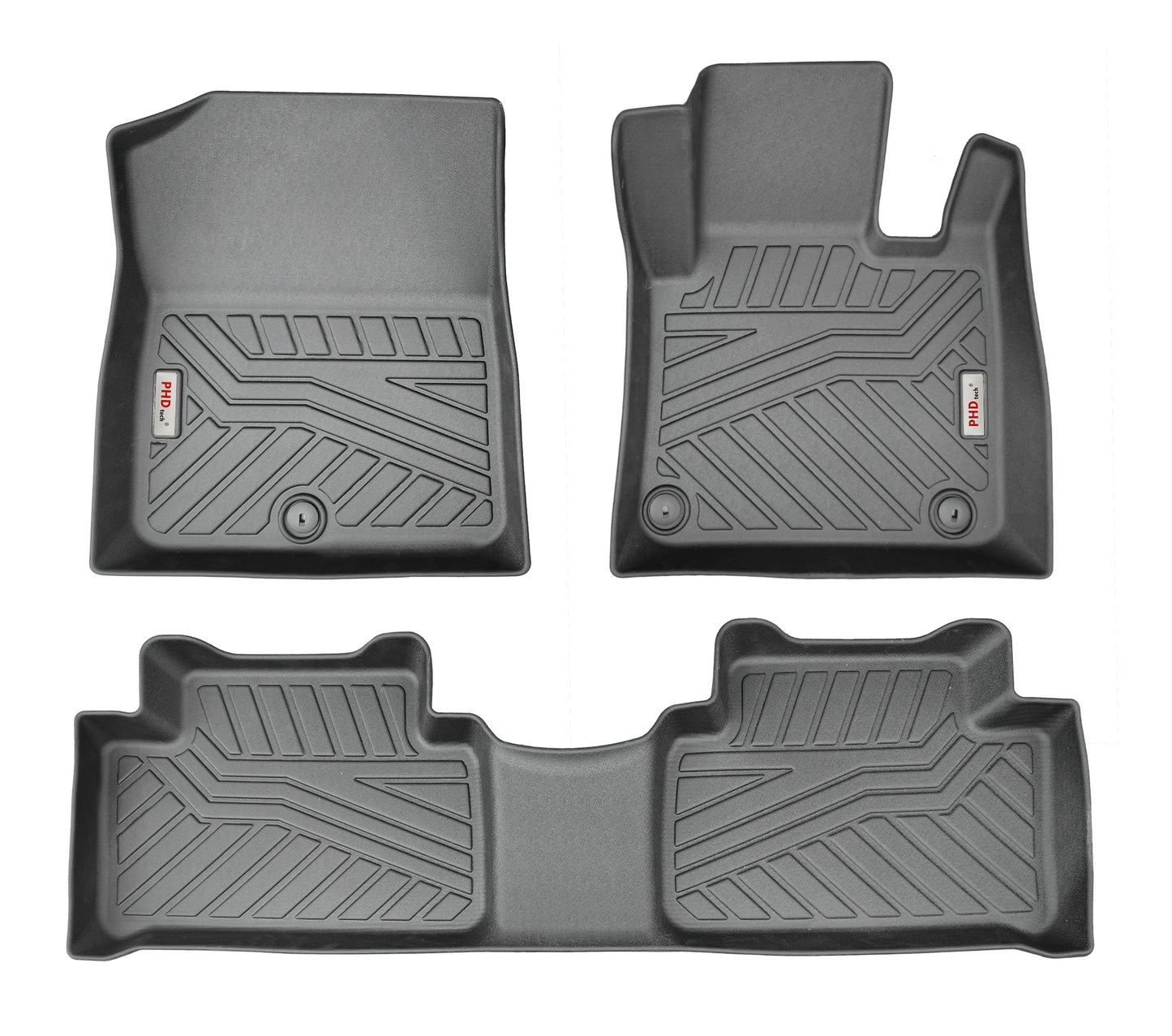 3D Moulded Car Floor Mats fit KIA Sorento 2020~Onwards 2 Rows Set