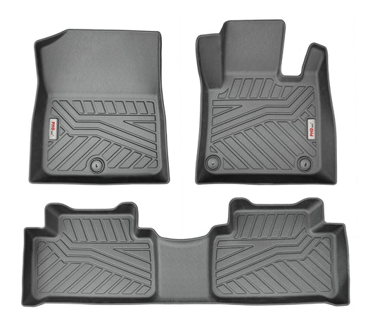 3D Moulded Car Floor Mats fit KIA Sorento 2020~Onwards 2 Rows Set