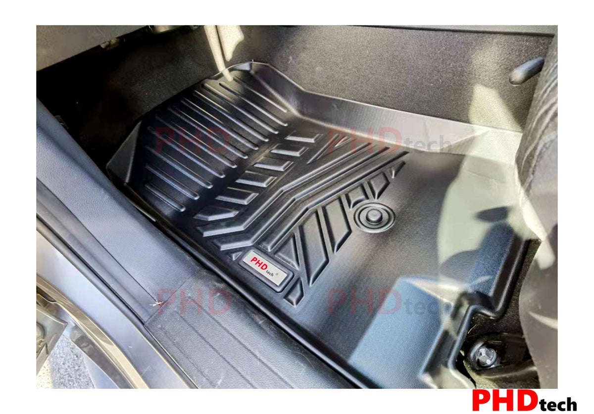 LDV T60 Jul 2022~Onward 3D Moulded Car Floor Mats T 60 Max LUXE Max PRO (W/ Driver Footrest)