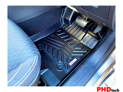 3D Moulded Car Floor Mats fit LDV T60 2018~2021 Front Mats(W/ Driver Footrest)