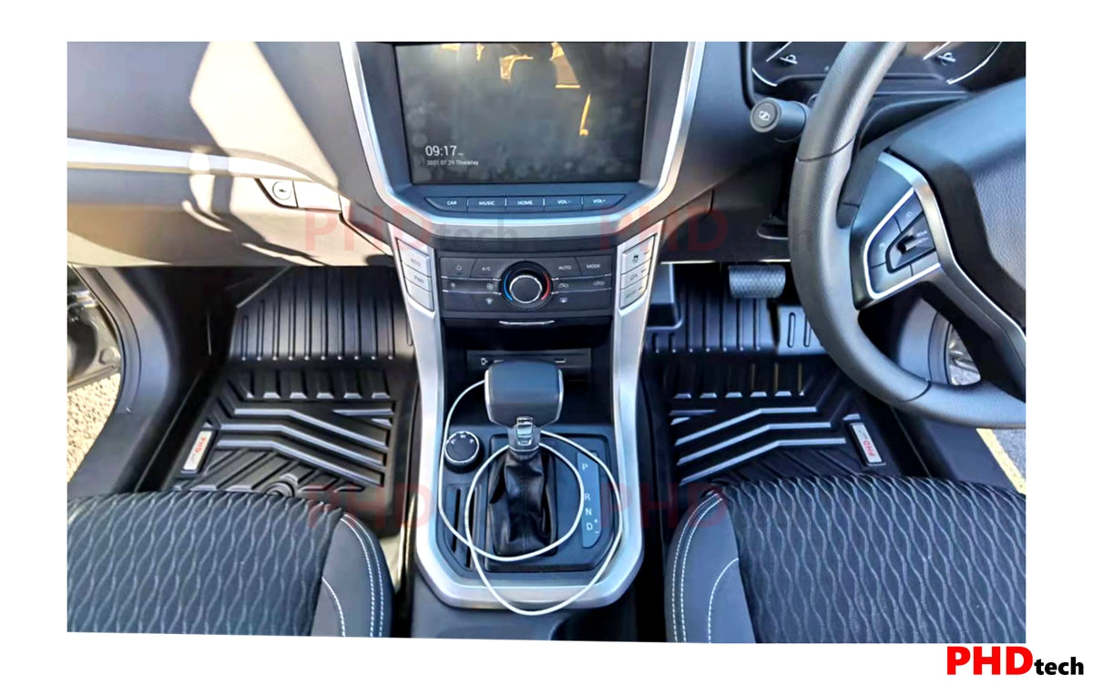 LDV T60 Jul 2022~Onward 3D Moulded Car Floor Mats T 60 Max LUXE Max PRO (W/ Driver Footrest)