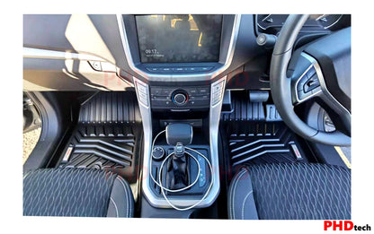LDV T60 Jul 2022~Onward 3D Moulded Car Floor Mats T 60 Max LUXE Max PRO (W/ Driver Footrest)