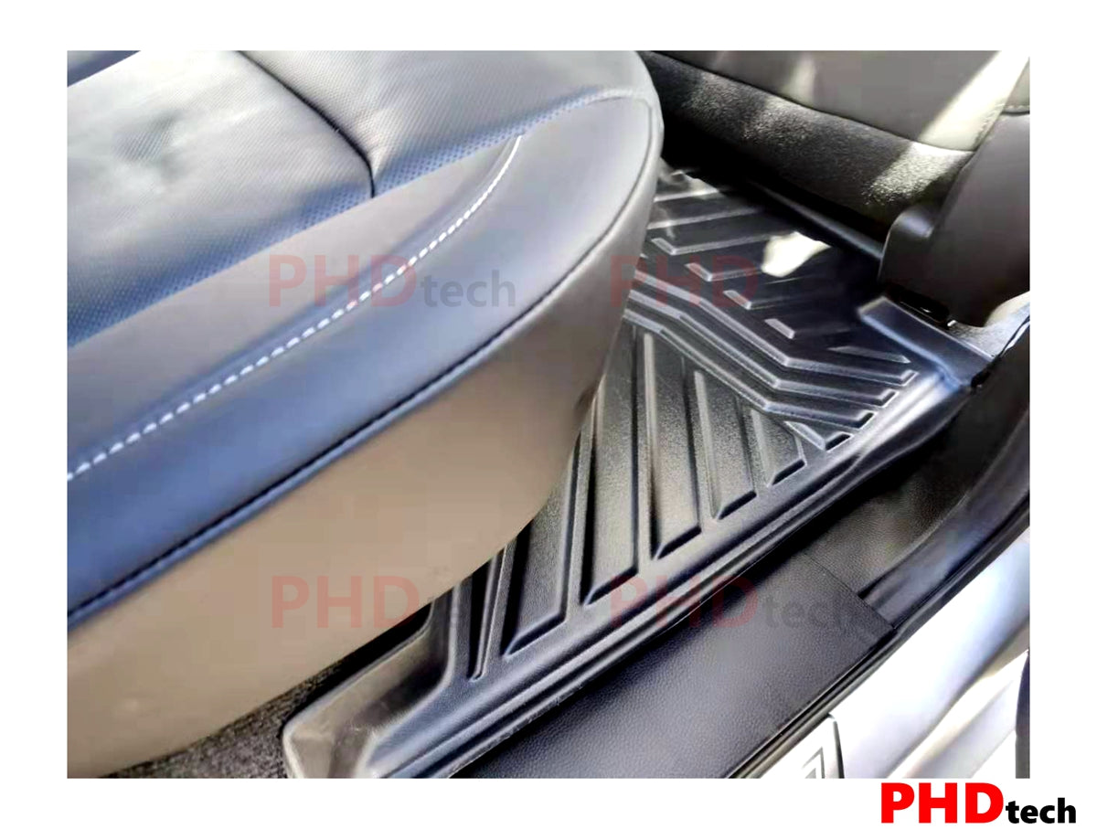 LDV T60 Jul 2022~Onward 3D Moulded Car Floor Mats T 60 Max LUXE Max PRO (W/ Driver Footrest)
