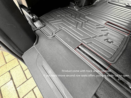 3D Moulded Car Floor Mats fit KIA Carnival KA4 2020~Onward 1st 2nd & 3rd row mats (NOT for Hybrid）