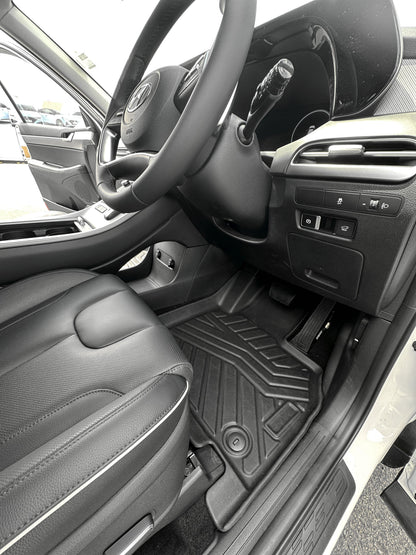 3D Moulded Car Floor Mats fit KIA Sorento 2020~Onwards 3 Row Full Set