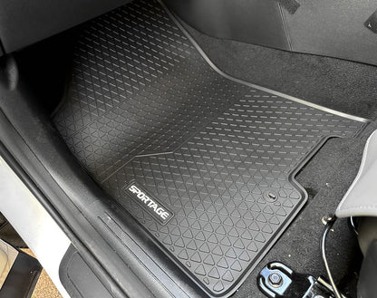 All Weather Rubber Car Floor Mats Fit KIA SPORTAGE Oct 2021~New