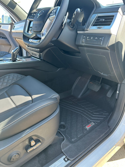 3D Moulded Car Floor Mats fit SsangYong Ssang Yong Rexton 2020~Onward