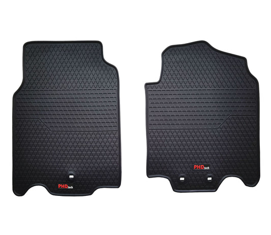 Fit Toyota Hiace Van 2019 + Front Set Only Tailor Made All Weather Rubber Floor Mats
