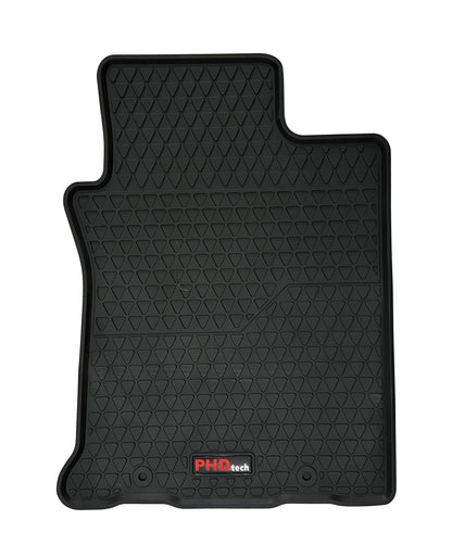 All Weather Rubber Car Floor Mats fit MITSUBISHI Triton MV Dual Cab 2024 ~Onward