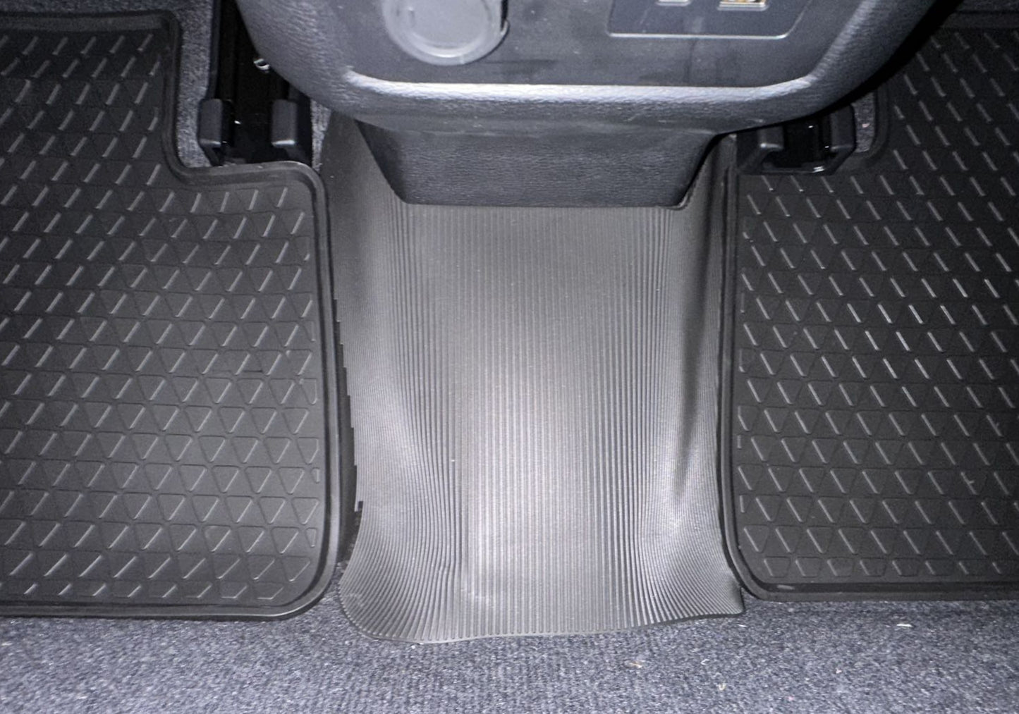 All Weather Rubber Car Floor Mats fit MITSUBISHI Triton MV Dual Cab 2024 ~Onward