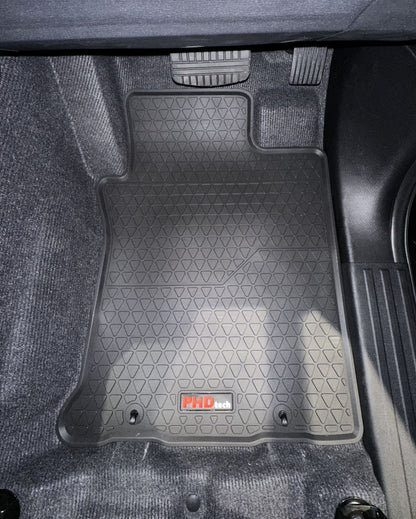All Weather Rubber Car Floor Mats fit MITSUBISHI Triton MV Dual Cab 2024 ~Onward
