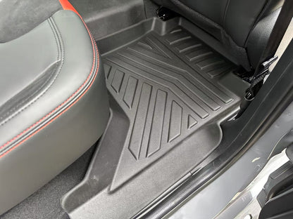 3D Moulded Car Floor Mats fit Ford Ranger Dual Cab Jul. 2022~Onwards XL XLS XLT Sport Wildtrak Raptor