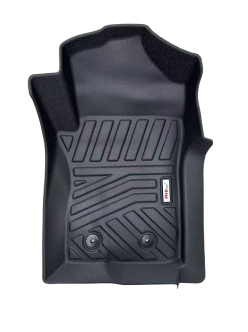 3D Moulded Car Floor Mats fit Ford Ranger Dual Cab Jul. 2022~Onwards XL XLS XLT Sport Wildtrak Raptor