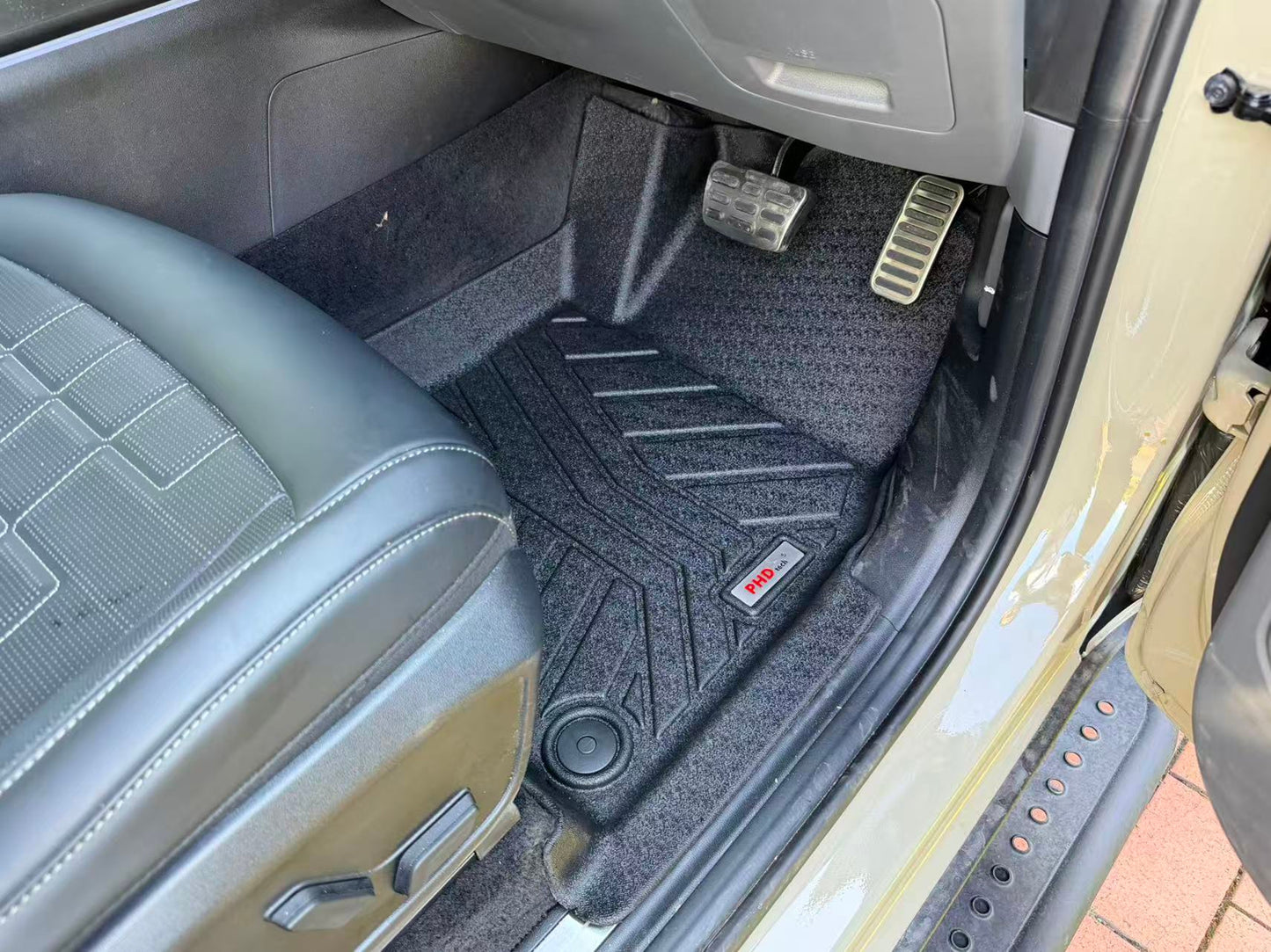 3D Moulded Car Floor Mats Fit Kia Tasman Ute 2025~Now