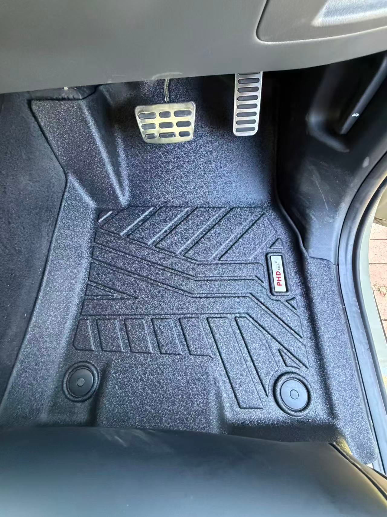 3D Moulded Car Floor Mats Fit Kia Tasman Ute 2025~Now