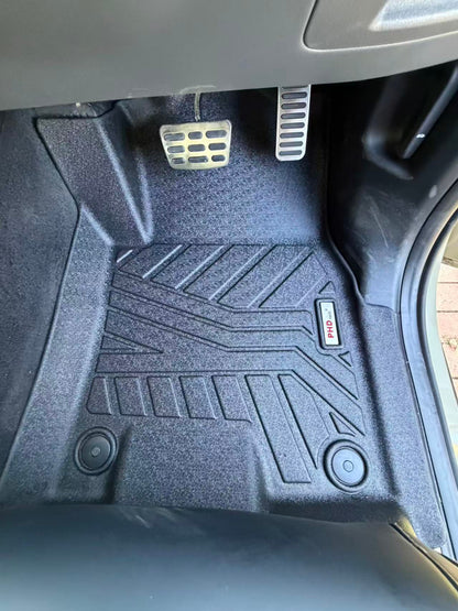 3D Moulded Car Floor Mats Fit Kia Tasman Ute 2025~Now