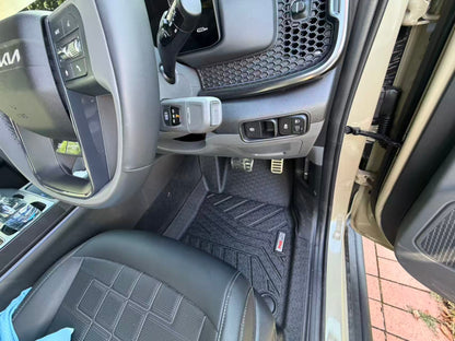 3D Moulded Car Floor Mats Fit Kia Tasman Ute 2025~Now