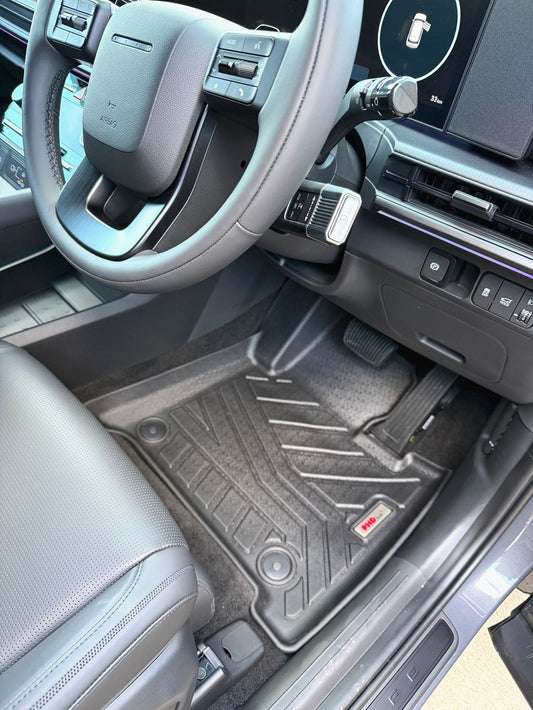 3D Moulded Car Floor Mats Fit NEW Hyundai Santa Fe 2024~Onwards