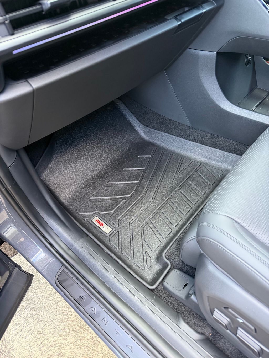 3D Moulded Car Floor Mats Fit NEW Hyundai Santa Fe 2024~Onwards