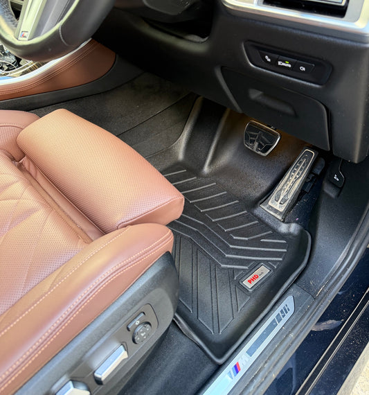 3D Moulded Car Floor Mats Fit BMW X5 G05 2018~Onwards