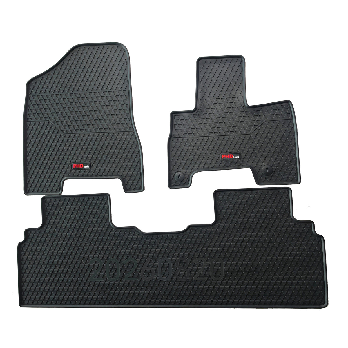 All Weather Rubber Car Floor Mats fit Kia EV5 2024-Onwards