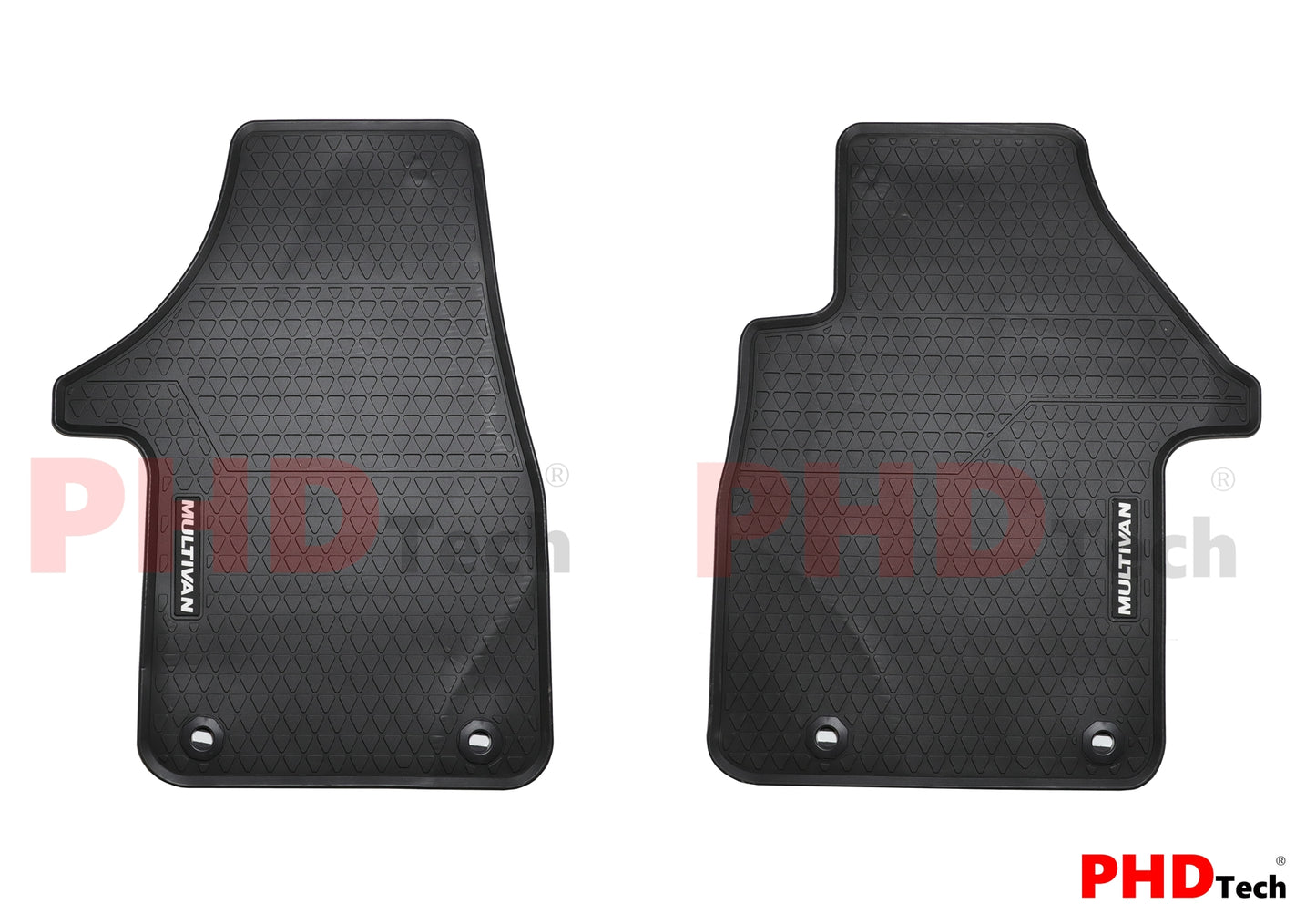 All Weather Rubber Car Floor Mats Fit VW Multivan T6 2016-2021