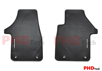 All Weather Rubber Car Floor Mats Fit VW Multivan T6 2016-2021