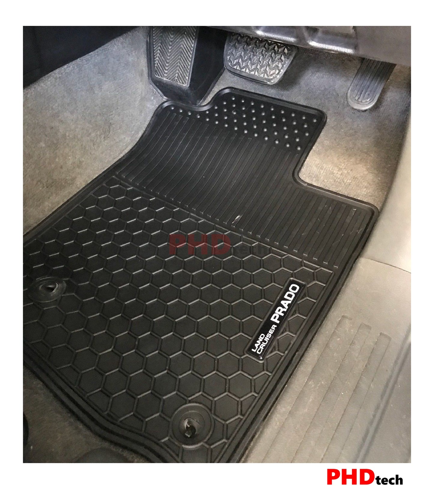All Weather Rubber Car Floor Mats Fit Toyota Landcruiser Prado 150 Land Cruiser 2013-2024
