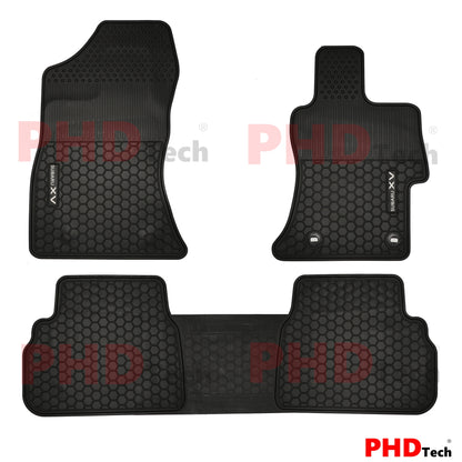 All Weather Rubber Car Floor Mats fit Subaru XV SubaruXV 2017-2022
