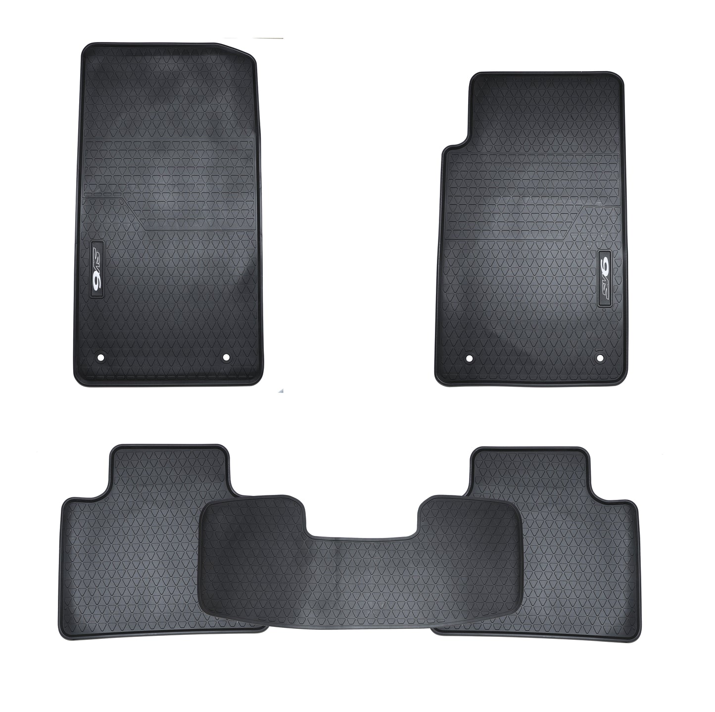 Quality All Weather Rubber Floor Mats fit Holden Commodore VF Series 1 & 2 SV6