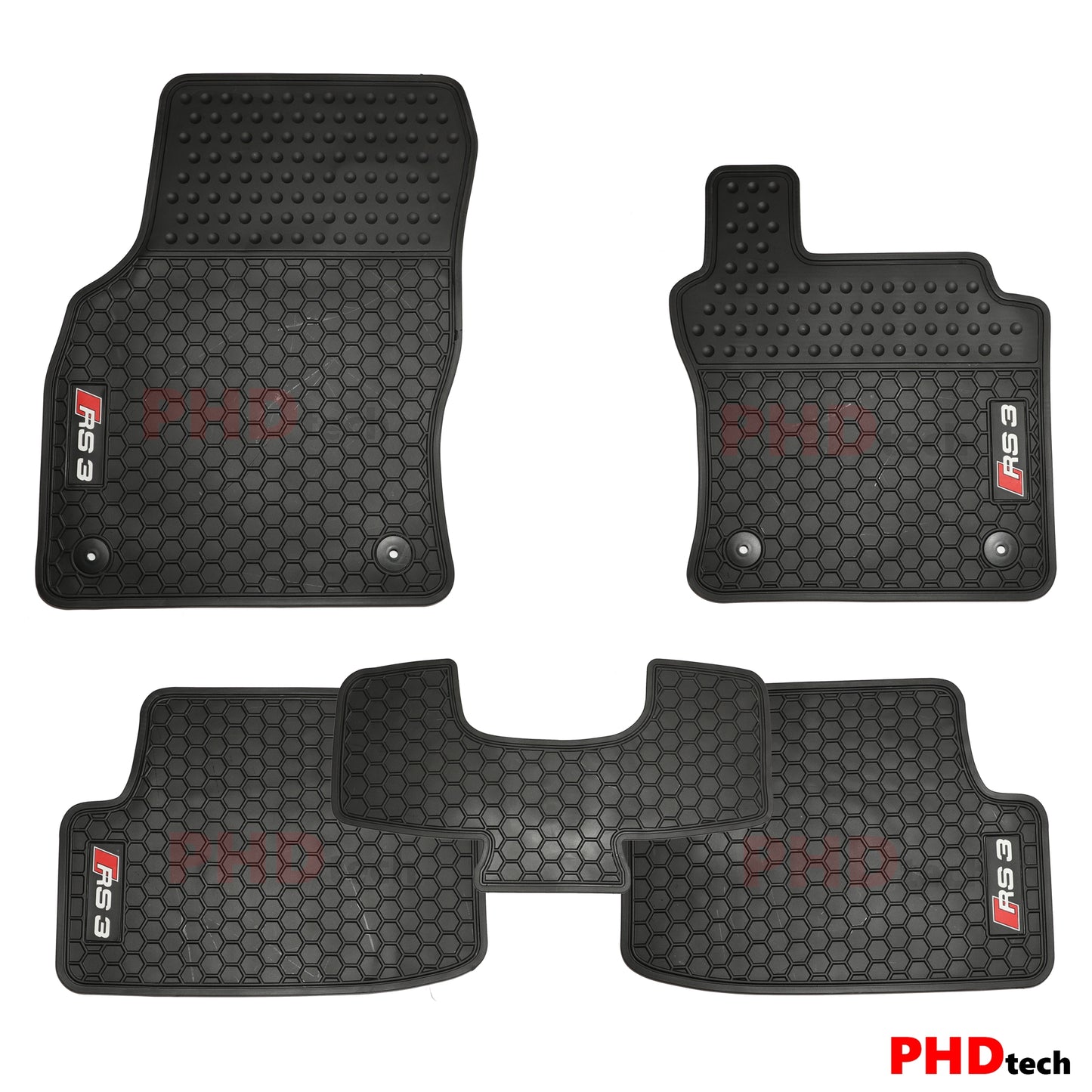 All Weather Rubber Car Floor Mats Fit Audi A3 2013~2020 RS3