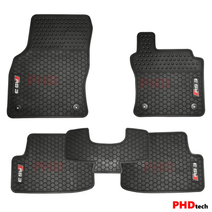 All Weather Rubber Car Floor Mats Fit Audi A3 2013~2020 RS3
