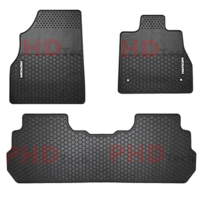 All Weather Rubber Car Floor Mats Fit Holden Acadia 2018-2022