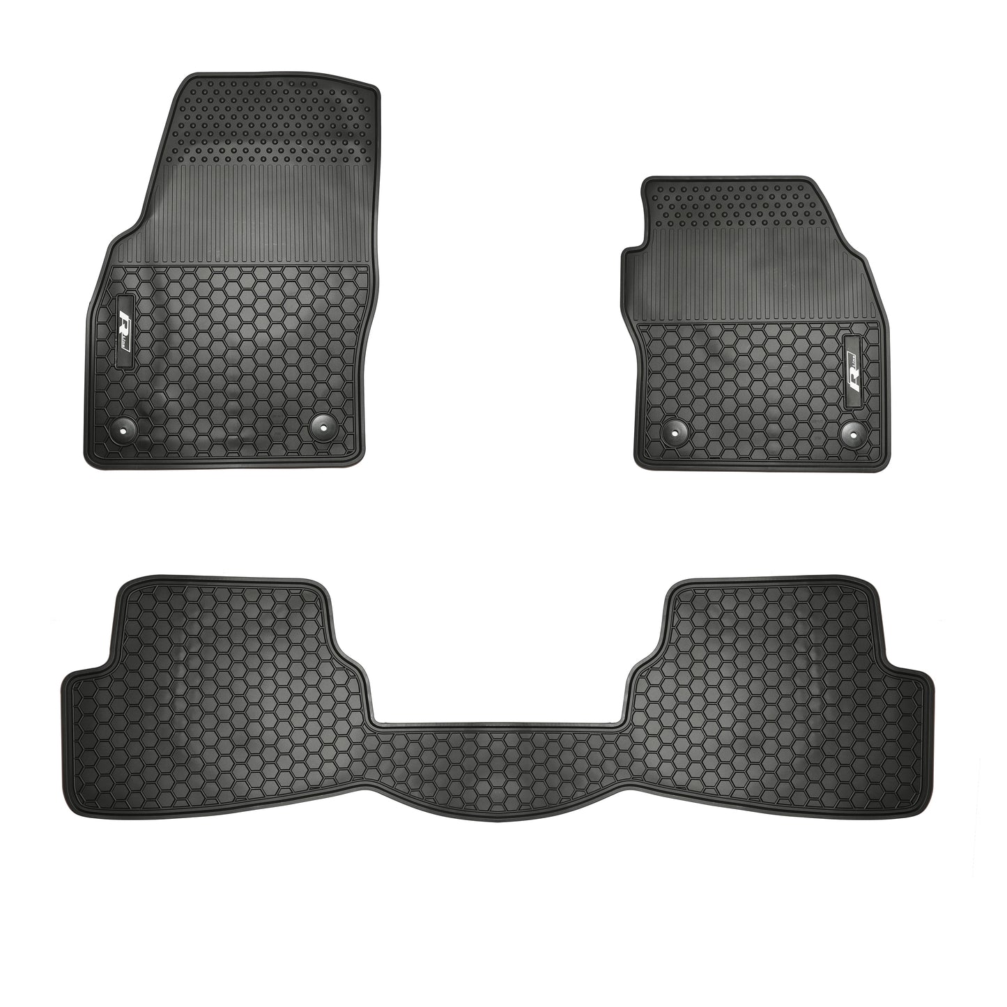 All Weather Rubber Car Floor Mats fit VW Polo R-Line 2018~Onwards