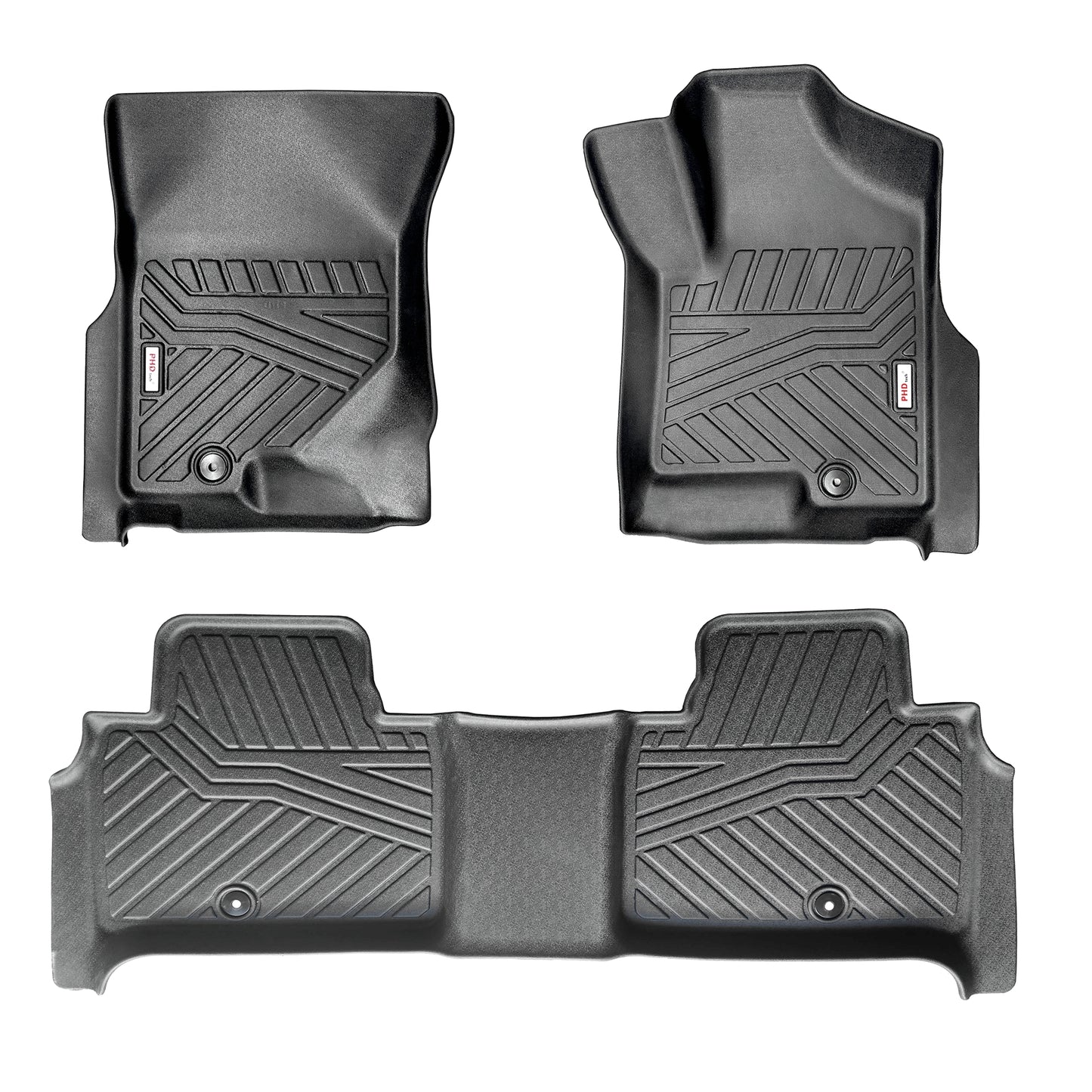3D Moulded Car Floor Mats fit KGM (SsangYong Ssang Yong) Rexton 2020~Onward