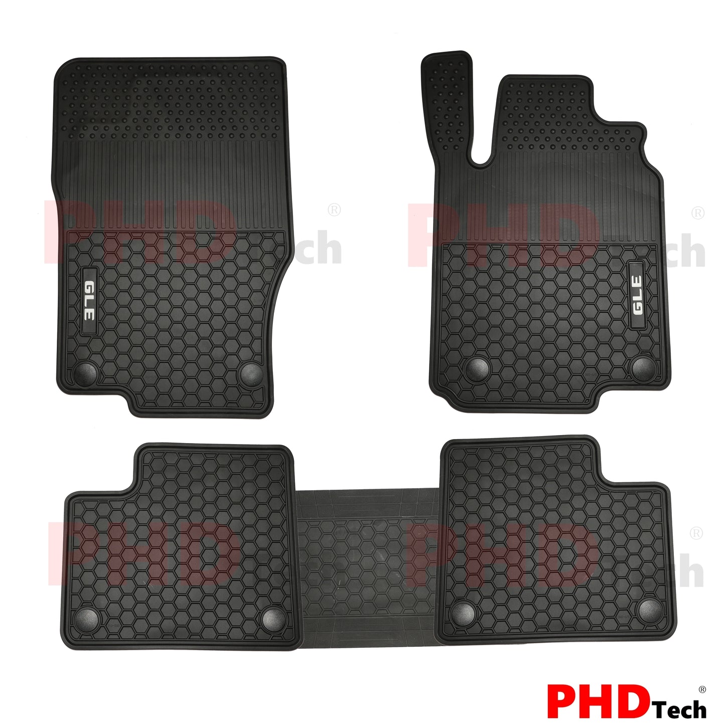Quality All Weather Rubber Car Floor Mats Fit Mercedes Benz GLE W166 2012~2019