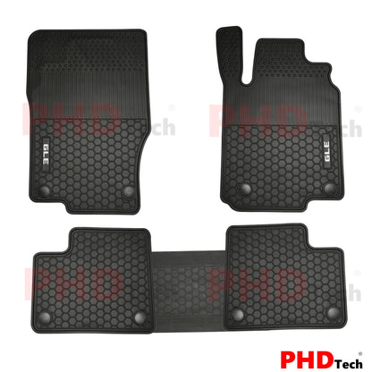 Quality All Weather Rubber Car Floor Mats Fit Mercedes Benz GLE W166 2012~2019
