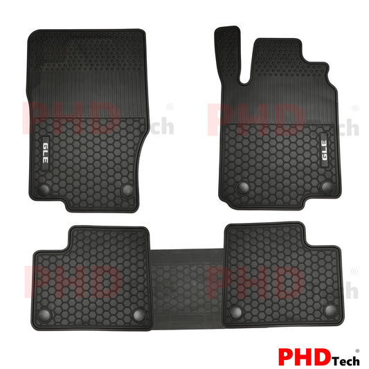 Quality All Weather Rubber Car Floor Mats Fit Mercedes Benz GLE W166 2012~2019